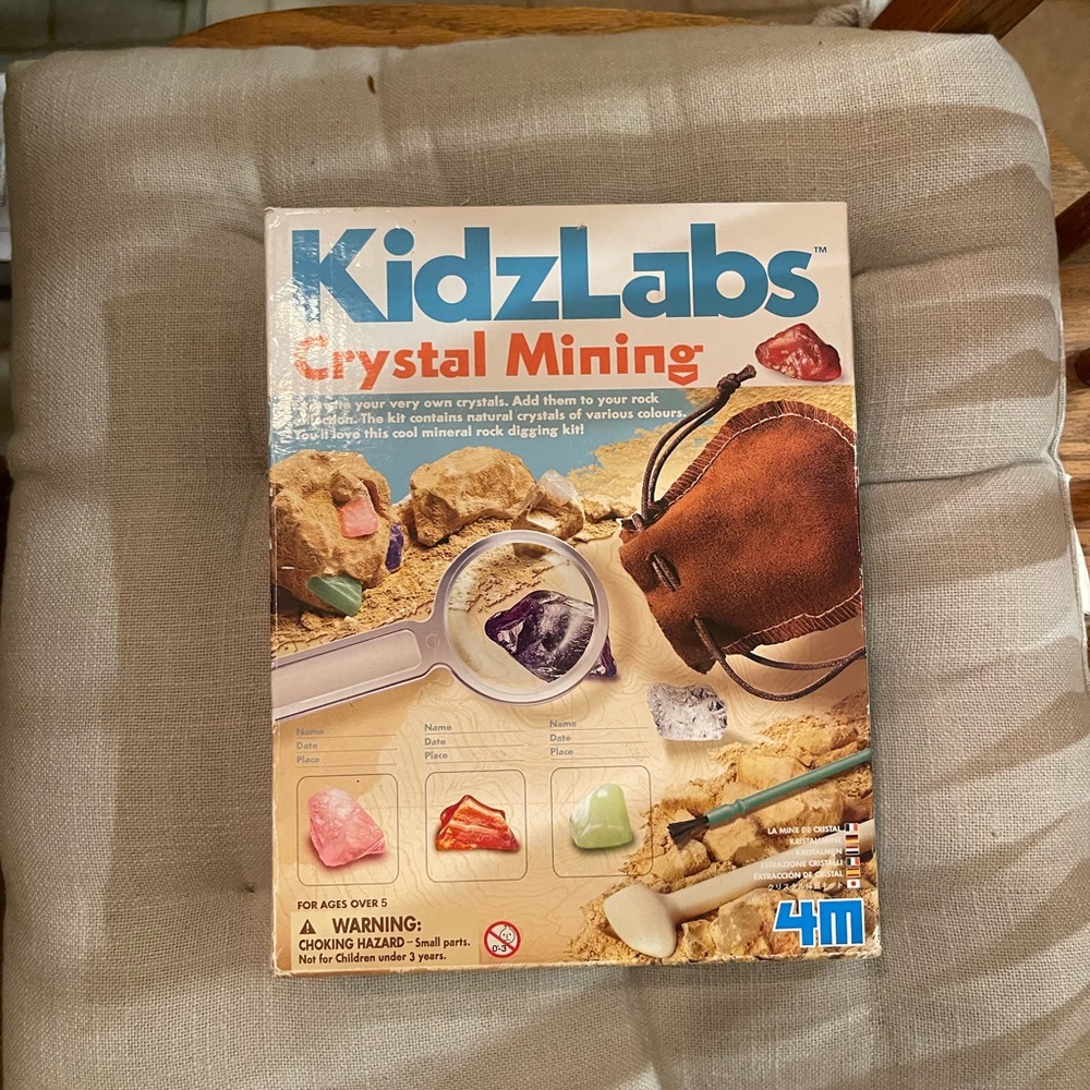 KidzLabs Crystal Mining Kit
